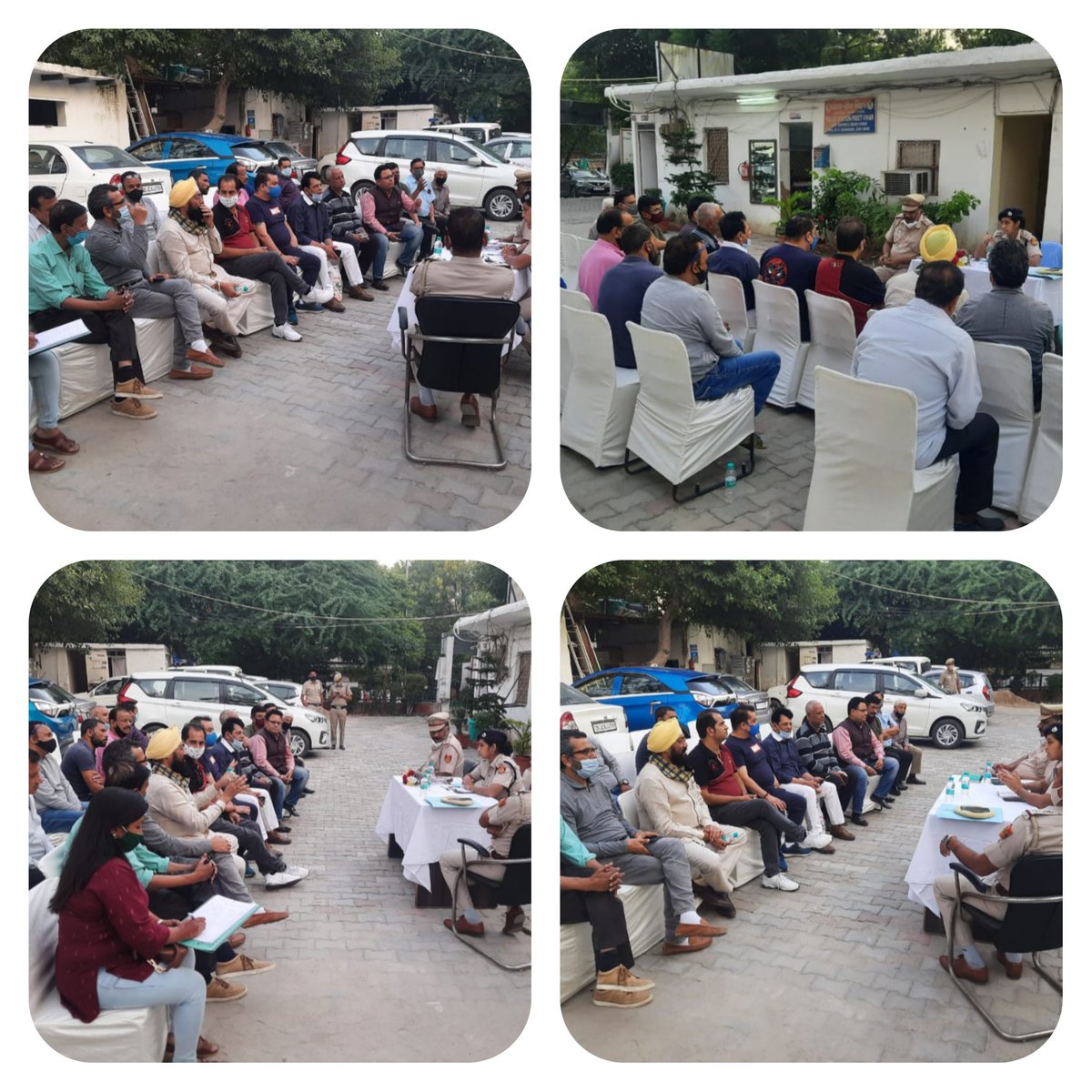 #DCPEastDelhi

We ensure healthy Police-Public relationship.

In #EastDistt regular meeting with RWA/MWA are being held to ensure peace &amp; tranquility in the area.

We also urged them to be our #EyesNEars &amp; inform us about any suspicious activity.

#WeCare

<a href="/DelhiPolice/">Delhi Police</a>
<a href="/CPDelhi/">CP Delhi #DilKiPolice</a>