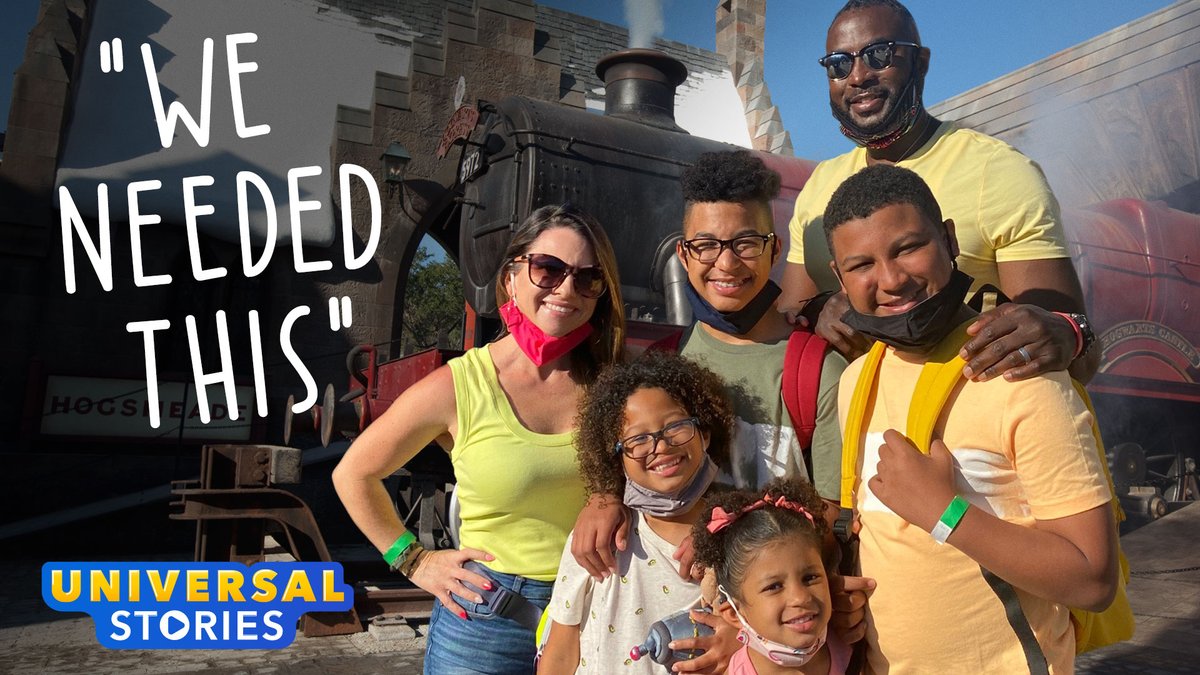 UniversalORL's tweet photo. NEW SERIES: Universal Stories: Real stories about real guests and their unreal vacations. 

Episode 1: The Lang Family https://t.co/l0vrtKw6oE https://t.co/beNzJG2ed7