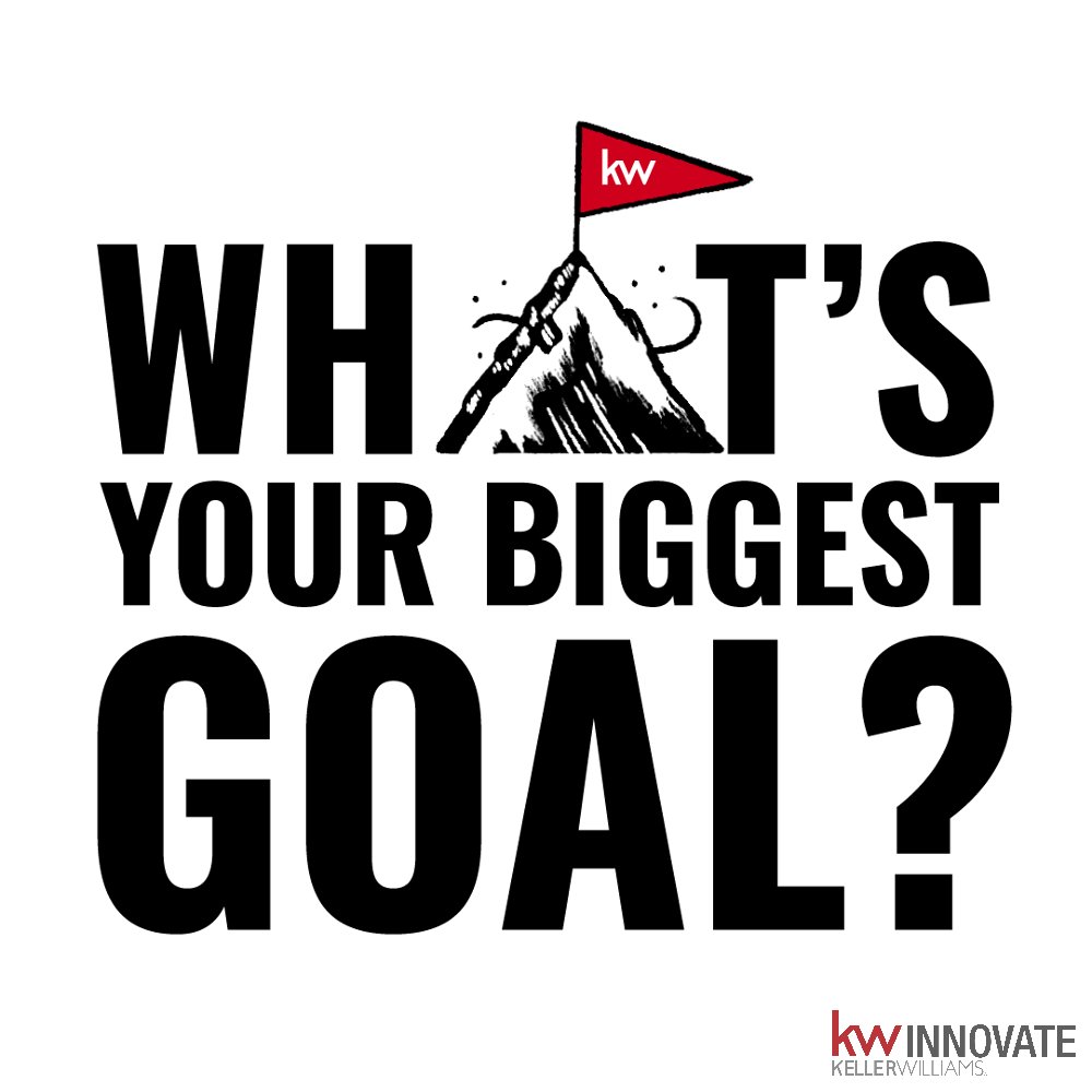 KWInnovate's tweet photo. Whether it’s professional, personal, or BOTH, we would LOVE  to help you get there. The only thing we ♥️ more than goal setting is putting agents in the best position to achieve their dreams. If you’re 👀  for a coach and a cheerleader, What you’re working towards? #BetonRed https://t.co/HS739ficPX
