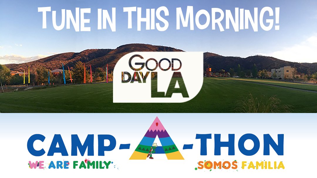The Painted Turtle (@paintedturtleca) on Twitter photo Tune in to Good Day LA - FOX 11 today at 9:30AM! Painted Turtle founders and board members Page and Lou Adler will be on air talking about CAMP-A-THON and the impact of Camp programs for children living with serious illness and their families.
thepaintedturtle.org/camp-a-thon
<a href="/GDLA/">Good Day LA</a>. . Tune in to Good Day LA - FOX 11 today at 9:30AM! Painted Turtle founders and board members Page and Lou Adler will be on air talking about CAMP-A-THON and the impact of Camp programs for children living with serious illness and their families.
thepaintedturtle.org/camp-a-thon
<a href="/GDLA/">Good Day LA</a>. .