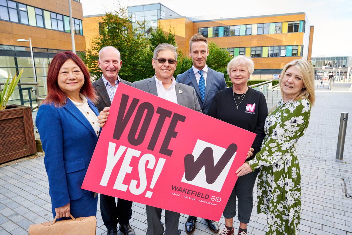 VOTE YES! - For a better Wakefield ✅ 

If you would like to know about what we have planned for Wakefield or how to use your Vote in the BID Ballot. Then download the PDF in the article linked below 👇

wakefieldbid.co.uk/stories/wakefi…

#Wakefiel #BID #WakefieldBId #VoteYes #business