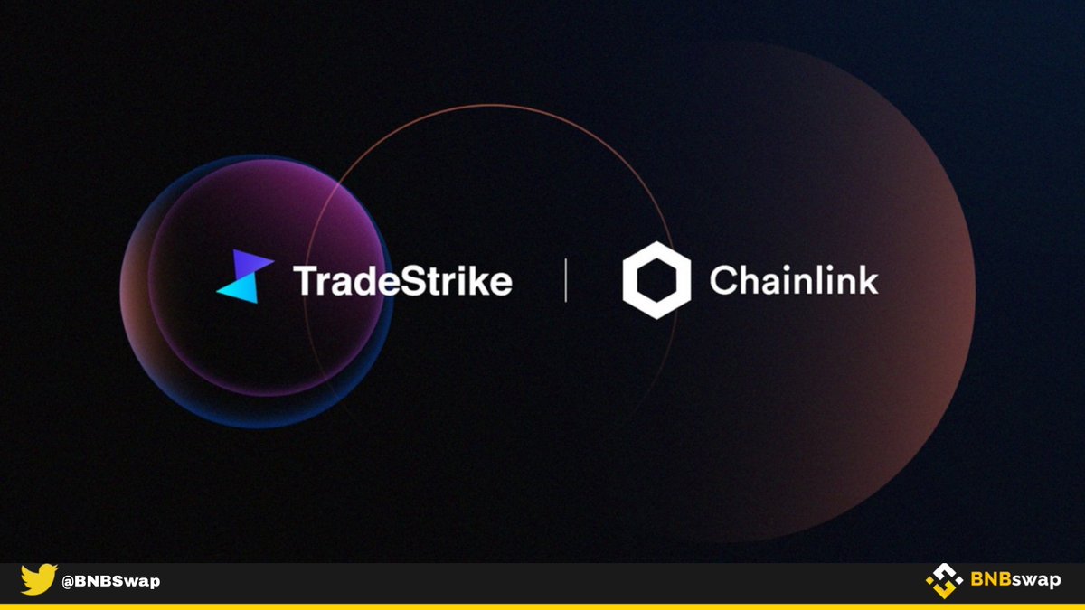 BNBSwap's tweet photo. 📢 @strikex has integrated #Chainlink Price Feeds into there upcoming #DEX platform; TradeStrike Lite on #BSC

TradeStrike initial integration involves price feeds for #BNB, #BTC #USDT, #BUSD and $LINK

More info 👇
https://t.co/Moz7bv8OSJ

#BSC #DeFi #BSCGems $STRX #STRX https://t.co/kv6KuhDXcw