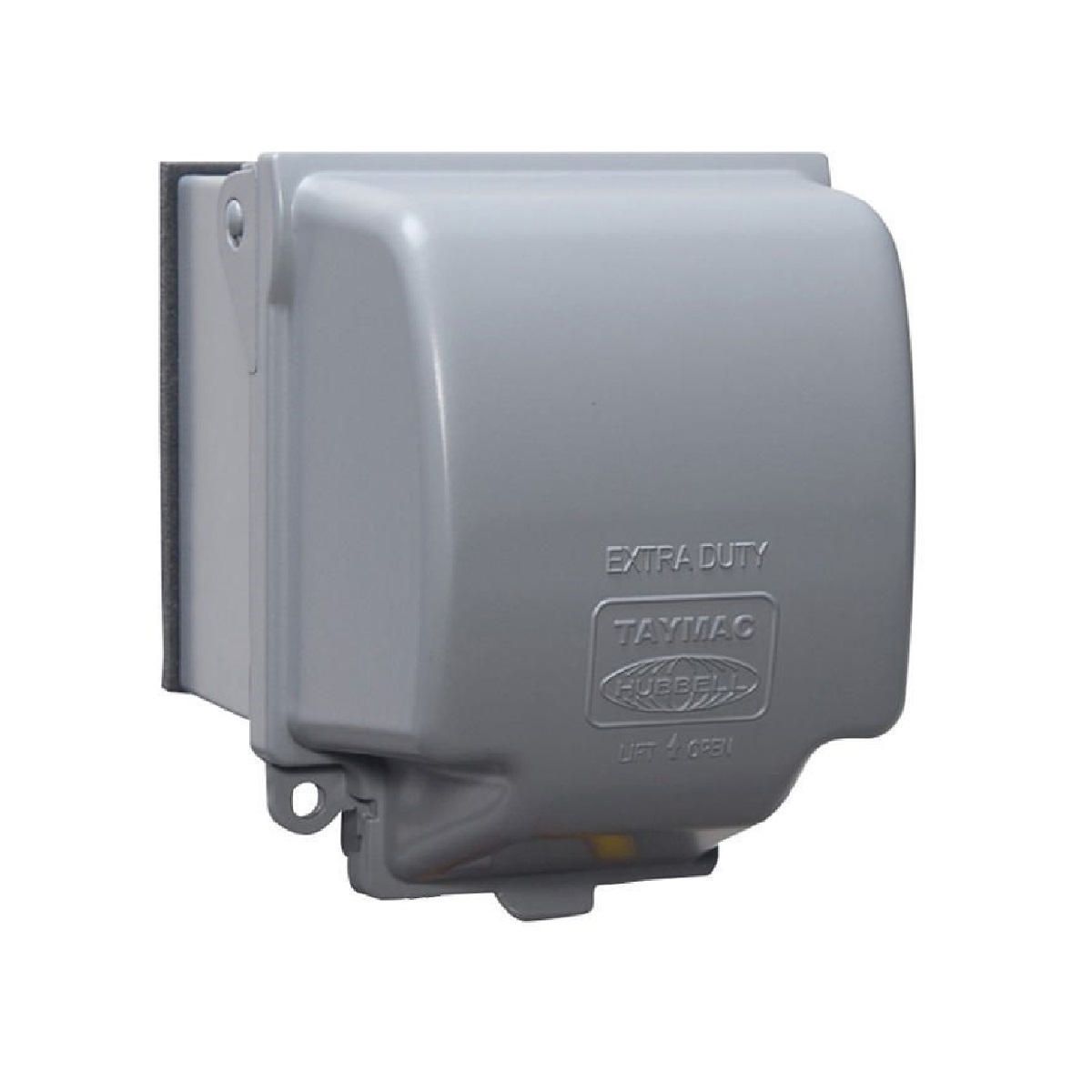 HubbellRTBWA's tweet photo. Contractors love our #TayMac in-use #weatherproof covers. Our all-metal MX series offers 1 or 2 gang, vertical or horizontal extra duty-rated models. Even jumbo MX7200 for extra room. Get them at your distributor! 
#inusecover https://t.co/Jn1xpVlxuk https://t.co/q64A3HleY7