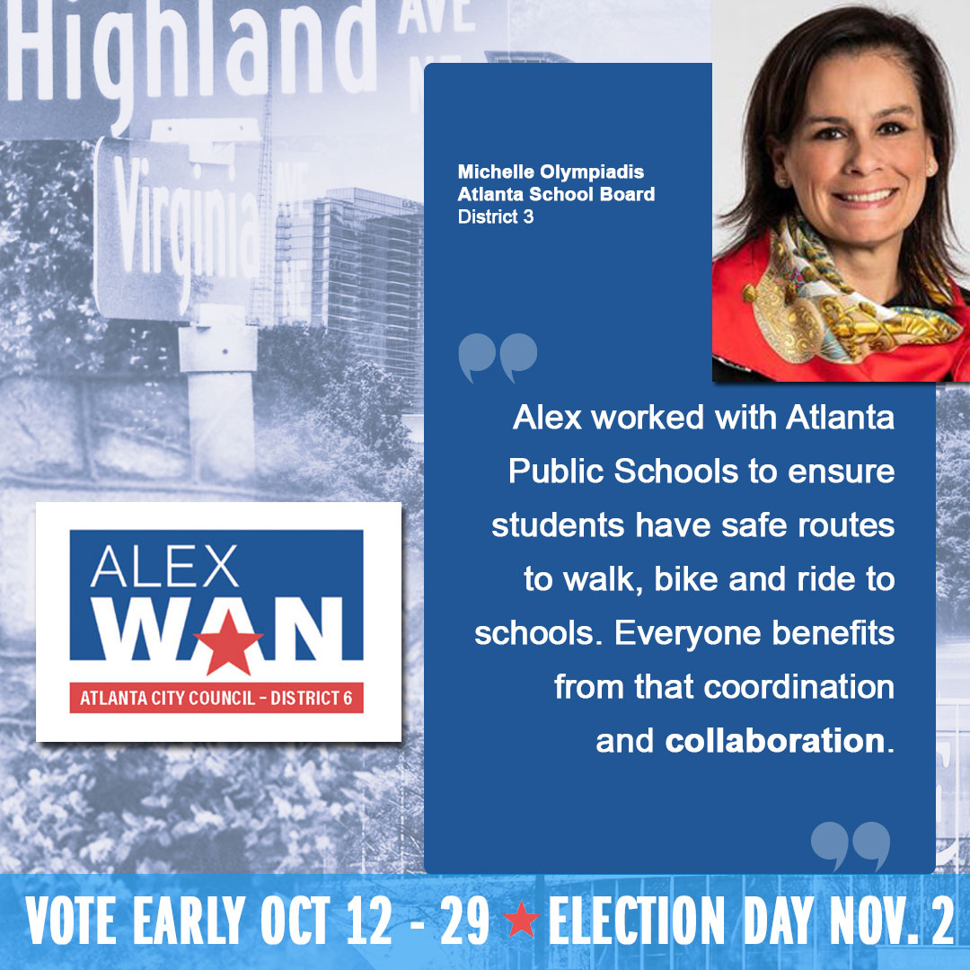 AlexWanforATL's tweet photo. #VoteNov2 #AlexWanForAtlanta #atlanta #citycouncil #district6 #VoteLocal https://t.co/43wzmI5Wl6