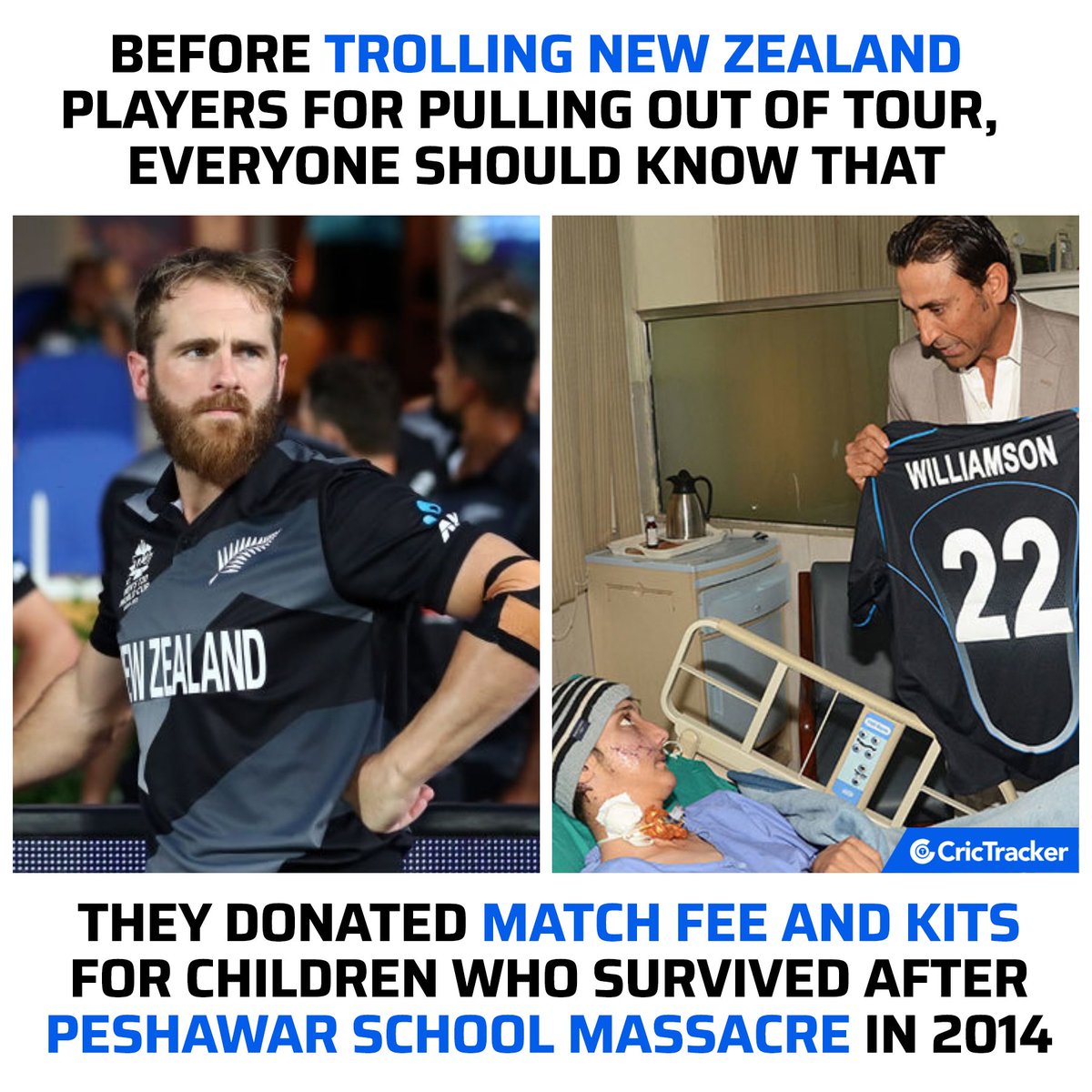 Cricketracker's tweet photo. New Zealand cricket team ❤️

#PAKvNZ #Pakistan #NewZealand #T20WorldCup https://t.co/bYU6hukfYN