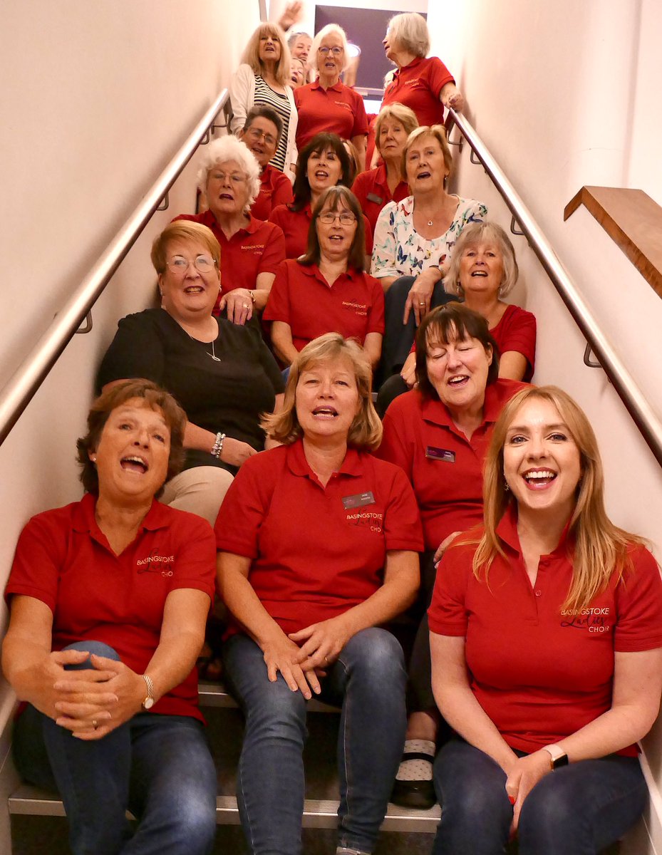 choir_ladies's tweet photo. The #Singing #choir. We love to sing. We have the sounds; we have the music; we have the moves. A sociable ladies choir based in Basingstoke that meets on Mondays at 7.30 at #ECABasingstoke. Enquire at https://t.co/qEgp1VF7AN https://t.co/pQNhbUl2SQ