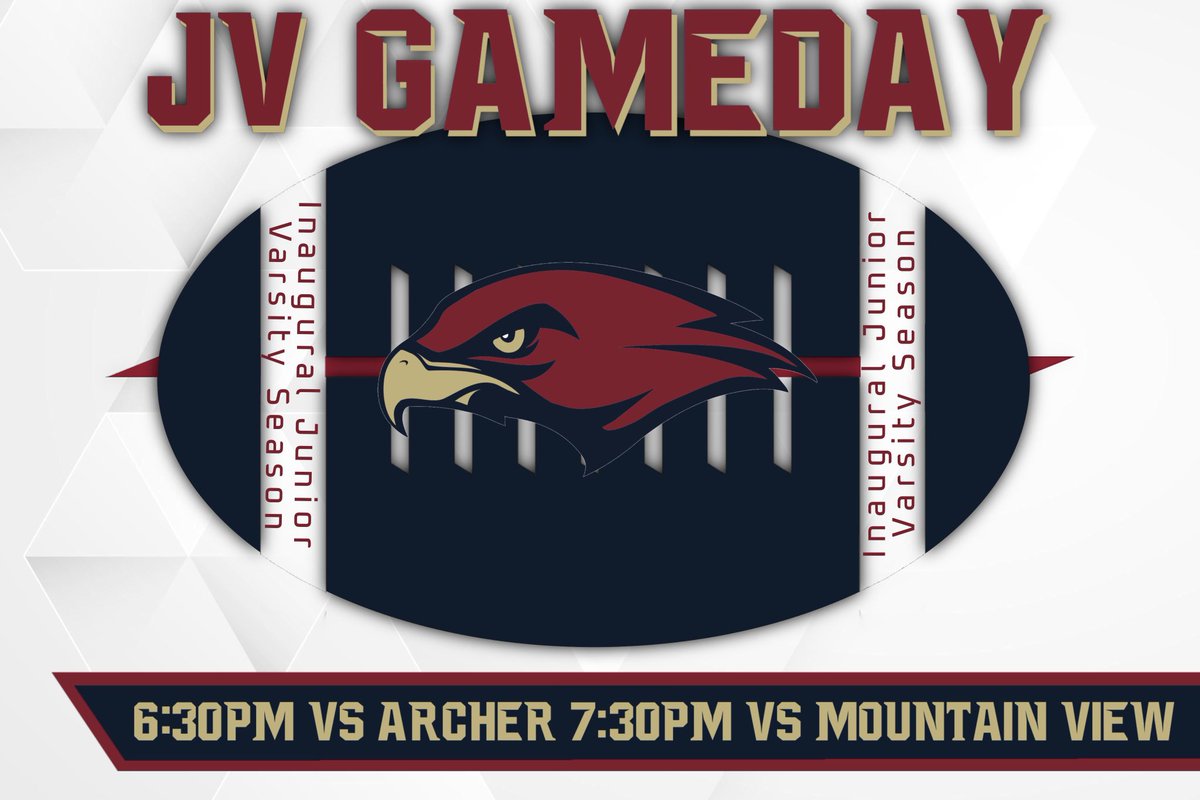 FlagFootballMC's tweet photo. Tonight, our JV program will host the first even JV flag football games at Mill Creek! 🤩
We are so excited to kick off the JV season and hope you can come out to support. Games are at 6:30 and 7:30 🏈 https://t.co/UtZ1kqKsC7