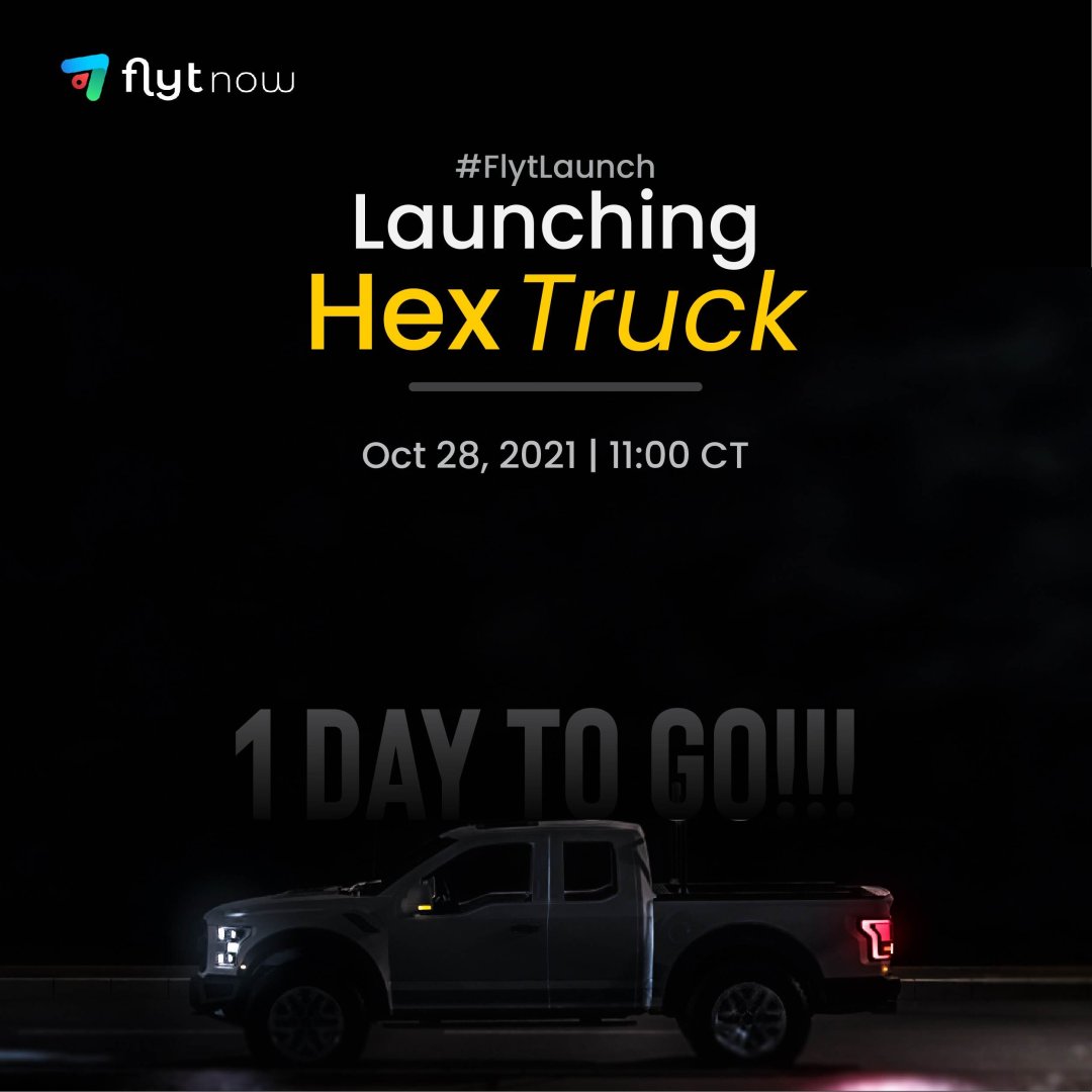 flytbase's tweet photo. Only one more day to go for the launch of the HexTruck! 📢📢

Catch an in-depth walkthrough of the new HexTruck at #FlytLaunch ep. 4 🚚

Get exclusive discounts, enter the FlytLaynch giveaway, and win exciting prizes!🎁🎁

Register now: https://t.co/4DmSnyMxjQ 

 #drones https://t.co/XvKd9UH9FM