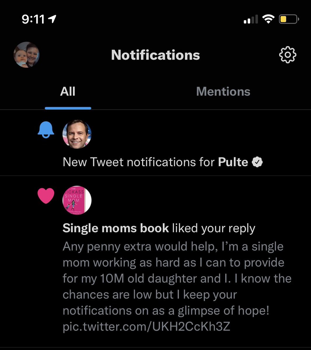 DrewShaffer's tweet photo. @pulte I could definitely use a lift in life this week! https://t.co/tWXT56N6Xt