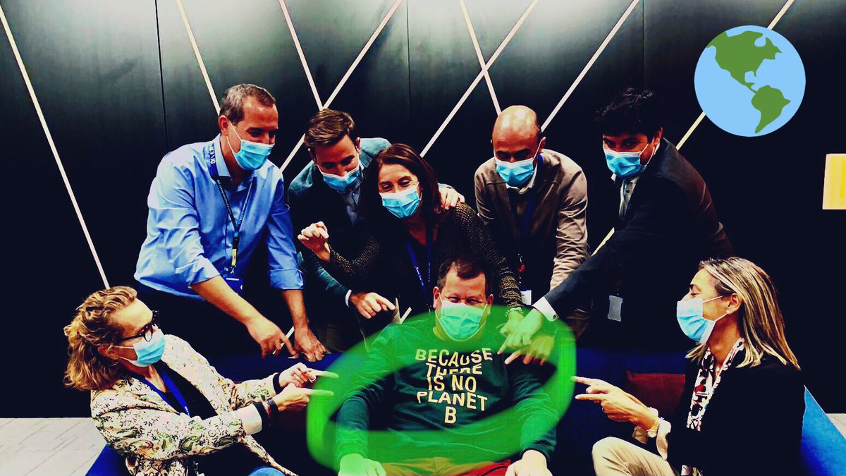 #sostenible ¡no hay otra! 
👉🏼 <a href="/AXASegurosEs/">AXA España</a> ayuda a las pymes a medir su CO2 
👉🏼Dispone de fondos #ESG #UnitLinked 
🌎Because there is no planet B by 👕#StephanGrimaux    
🤣 y nunca, nunca, perdamos el humor #KeeplearningatAXA #AXALearningWeekClima