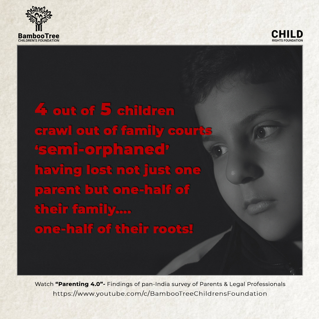 Bambootreeorg's tweet photo. Pan-India survey of parents and legal professionals on Indian family court system... Watch "Parenting 4.0" https://t.co/sKopewHbRh
#twoparents #ParentalAlienation #divorce #sharedparenting https://t.co/EyRhMaEXtC