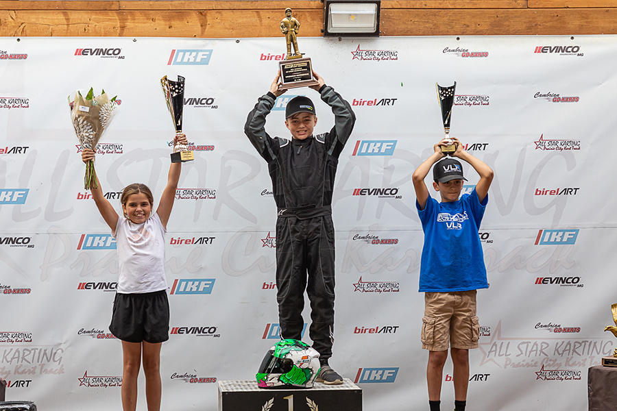 eKartingNews's tweet photo. Duffy trophies handed out following three days of action at Prairie City Karting circuit for the 2021 International Kart Federation Sprint GrandNationals.
https://t.co/1JSwTi2K13
#IKF #IKFSprintGrandNationals #PrairieCity #NorCal #BriggsRacing #RaceBriggs #IAME #karting https://t.co/aaSMH7Do98
