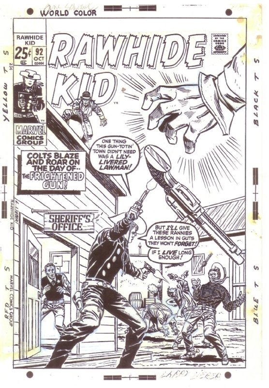 comicartfans's tweet image. ComicArtFans Roundup - Larry Lieber/Frank Giacoia Artwork - mailchi.mp/comicartfans/c… #LarryLieber #FrankGiacoia #RawhideKid #ComicArtFans #ComicArt