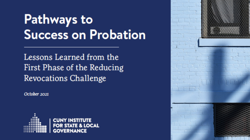 Arnold_Ventures's tweet photo. Probation is a major driver of mass incarceration. The #ReducingRevocationsChallenge has been working for the past two years to find out why. Check out the latest study by @CUNYISLG & AV that uncovers new ideas & builds on what we already know. Read more: https://t.co/d1FUwTd01i https://t.co/Al3vPD6slm