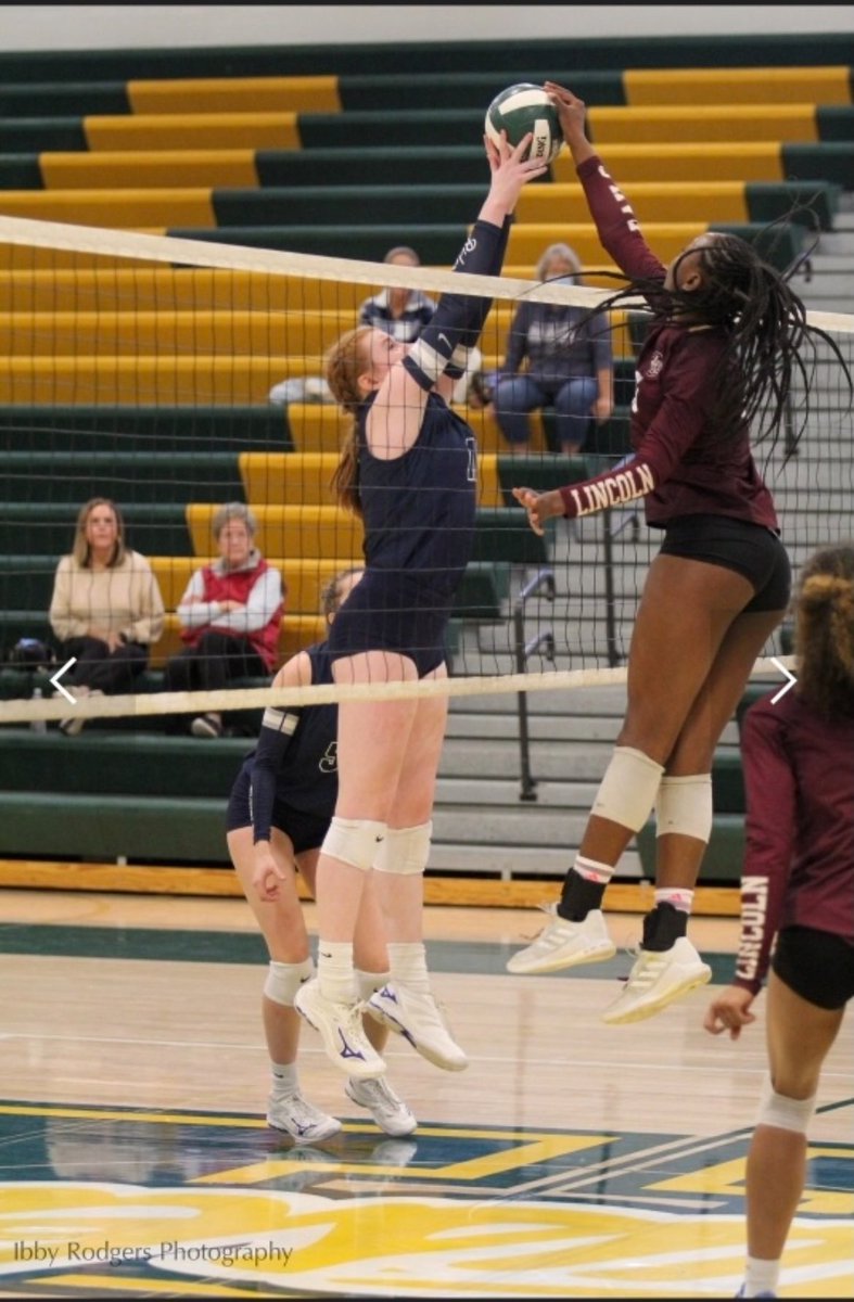 ChelseyCClark's tweet photo. Congratulations to our Graci on earning 2nd Team All Conference. Gracie has been an absolute stud in the front row for us the past 3 years. 129 kills and 26 blocks total on the year. We are so sad to see her go but so excited for her future 🏐 https://t.co/D6pmjZPHOf