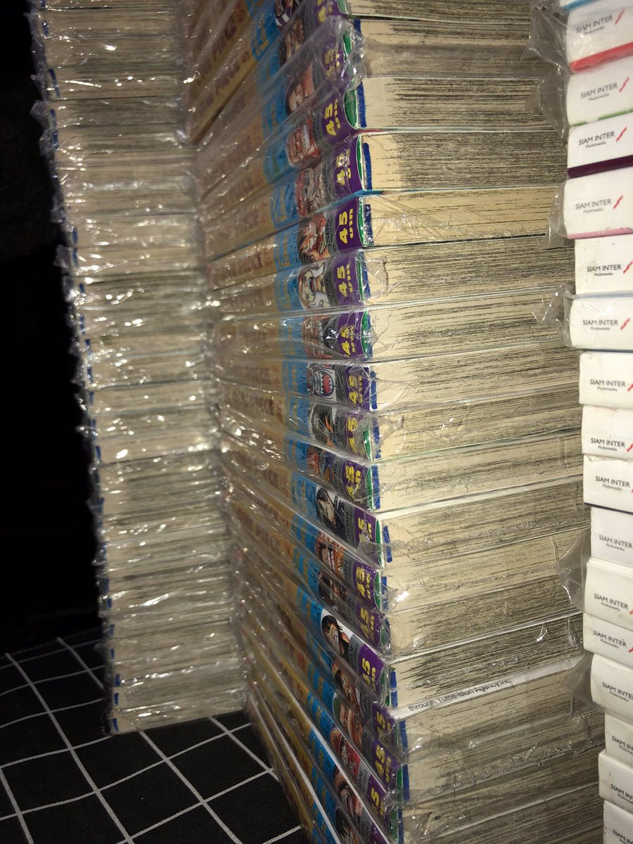 nn28769's tweet photo. 🌈ส่งต่อ🌈
ONE PIECE 1-100
ราคา 2,500฿ รวมส่ง

วันพีซเล่ม 1-100
เล่ม1-60 มีแต้มแดงตามรูป
เล่ม62-90 มือ1 ยังไม่แกะ
ทุกเล่มสภาพดี อ่านครั้งเดียวแล้วเก็บเข้าถุง

#หนังสือ #onepiece #วันพีซ #การ์ตูนวันพีซ #หนังสือมือสอง #หนังสือการ์ตูน #หนังสือการ์ตูนมือสอง https://t.co/b1fB5FnfyC