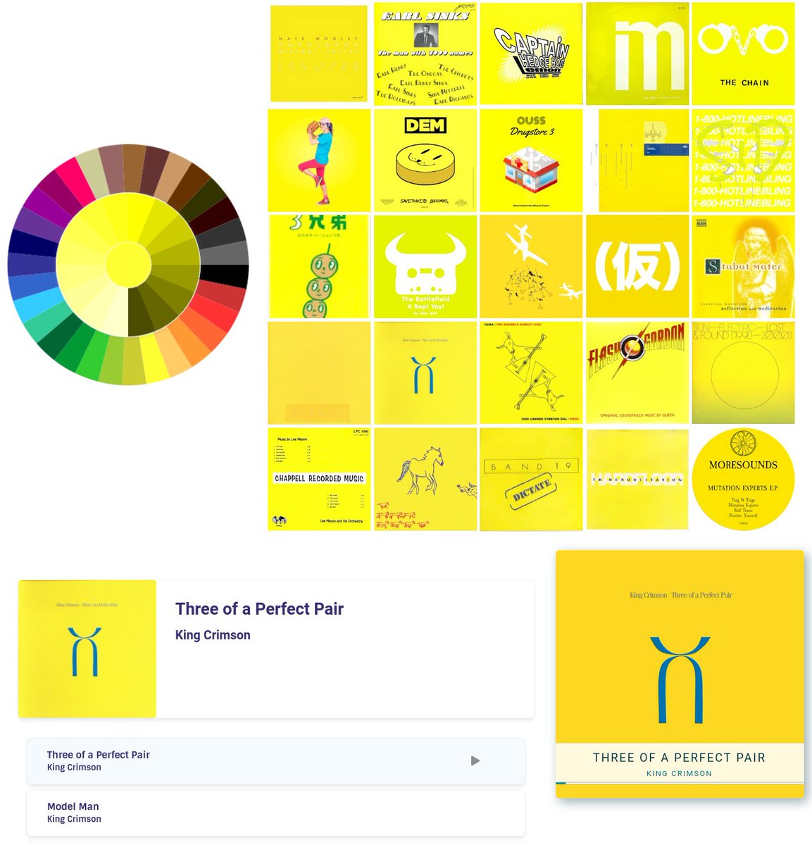 ListenBrainz's tweet photo. I'm excited to announce the beta release of HueSound: Browse music by cover art color! Pick a color, pick an album cover, play music. Don't like it? Pick another one or another color! Short attention span music discovery for people who love covert art. https://t.co/z2yo0OgC2T -rk https://t.co/IIiPlFzx5P
