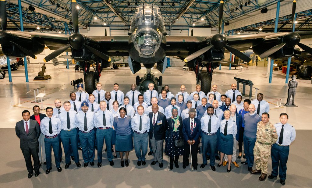 RAF_EMNetwork's tweet photo. On 20 Oct, we @RAF_BAME held our annual conference @RAFMUSEUM to celebrate #BHM. On the day we had various distinguished guests. We learnt our history, we shared our lived experience and we discussed about our future. Hope to make it bigger and better next year. https://t.co/7ALsfmAvAa