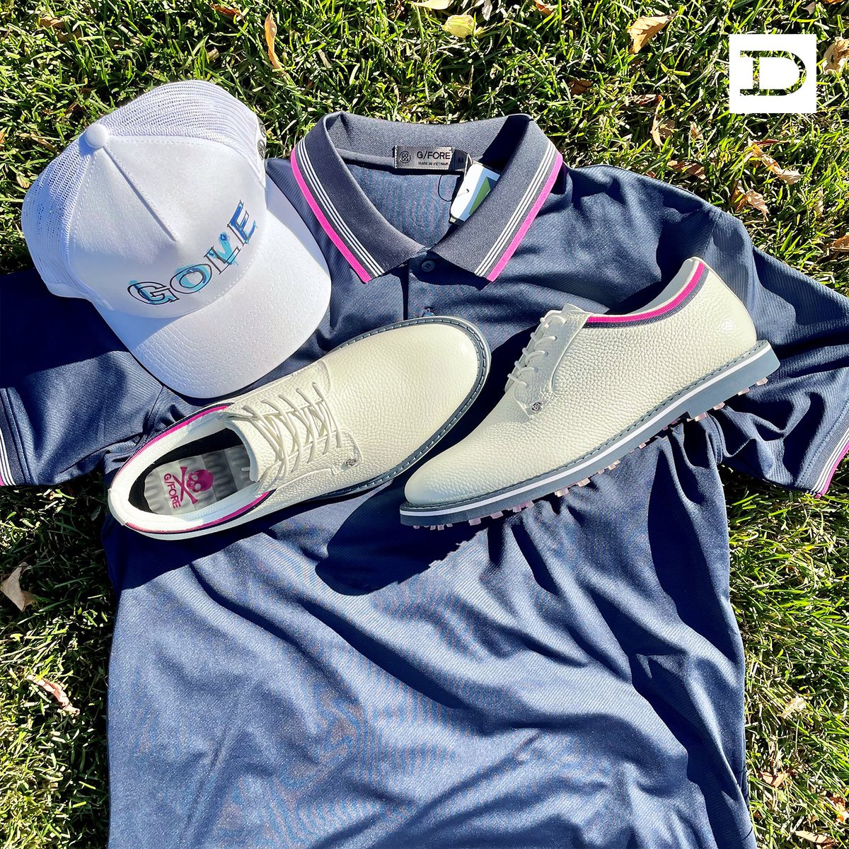thederrickclub's tweet photo. These go together better than peanut butter & jelly! Itβs all in the details with these pieces from @gfore. Find them in the #DerrickProShop π https://t.co/3pbry1FdNq