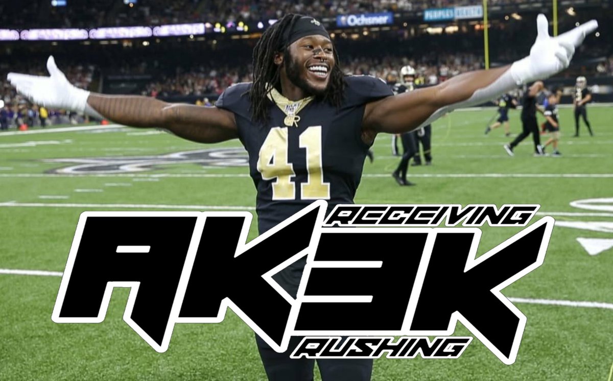 Santa_Vol's tweet photo. Here are a few @A_kamara6 edits I made after he got to 3000 yards rushing & receiving faster than anyone in NFL history! #AK3K https://t.co/7mK2xRGbwd