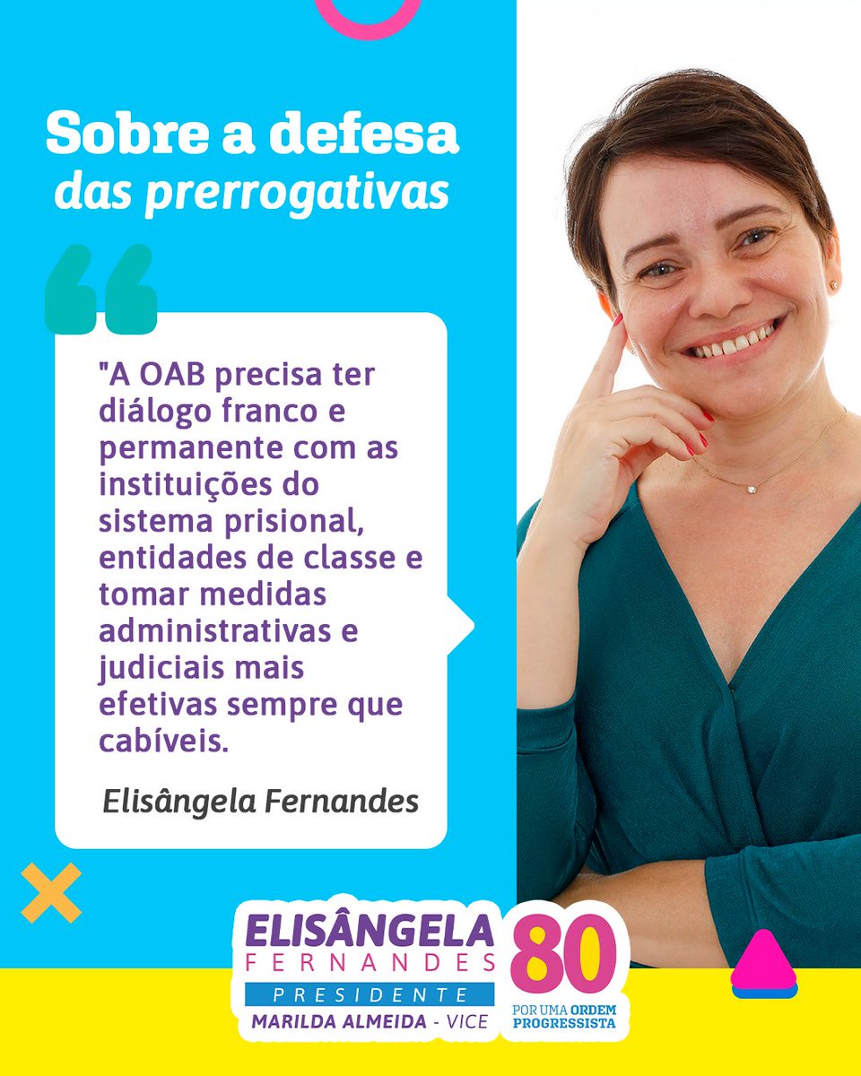 OABprogressista's tweet photo. A @tribunadonorte destacou a inscrição da nossa chapa para as eleições da OAB/RN e a nossa candidata à presidência, Eli, falou sobre algumas das nossas plataformas de campanha, presentes em nossa Carta Programática, como a defesa intransigente das prerrogativas da advocacia. 🤗 https://t.co/91aQFlXY7g