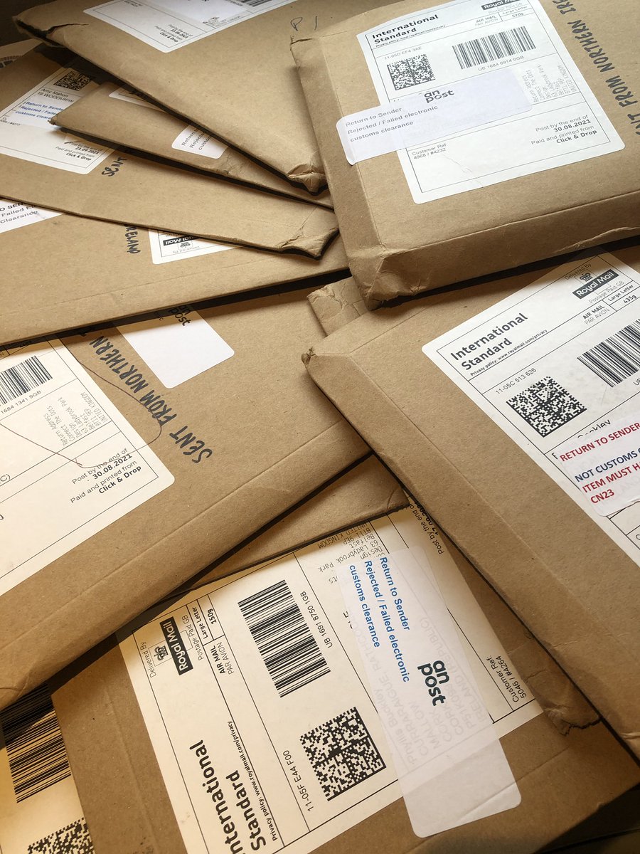 Hey <a href="/anpost/">tempusername</a>, it’s been over a month.I’ve emailed, DMd, tweeted &amp; called but still no response. Orders sent in September from Belfast are still being incorrectly returned. Can someone please contact me about reimbursing the costs of postage you have wrongfully returned? Thanks