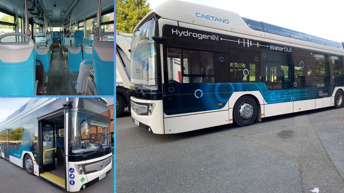 Fuel cell bus tweet media