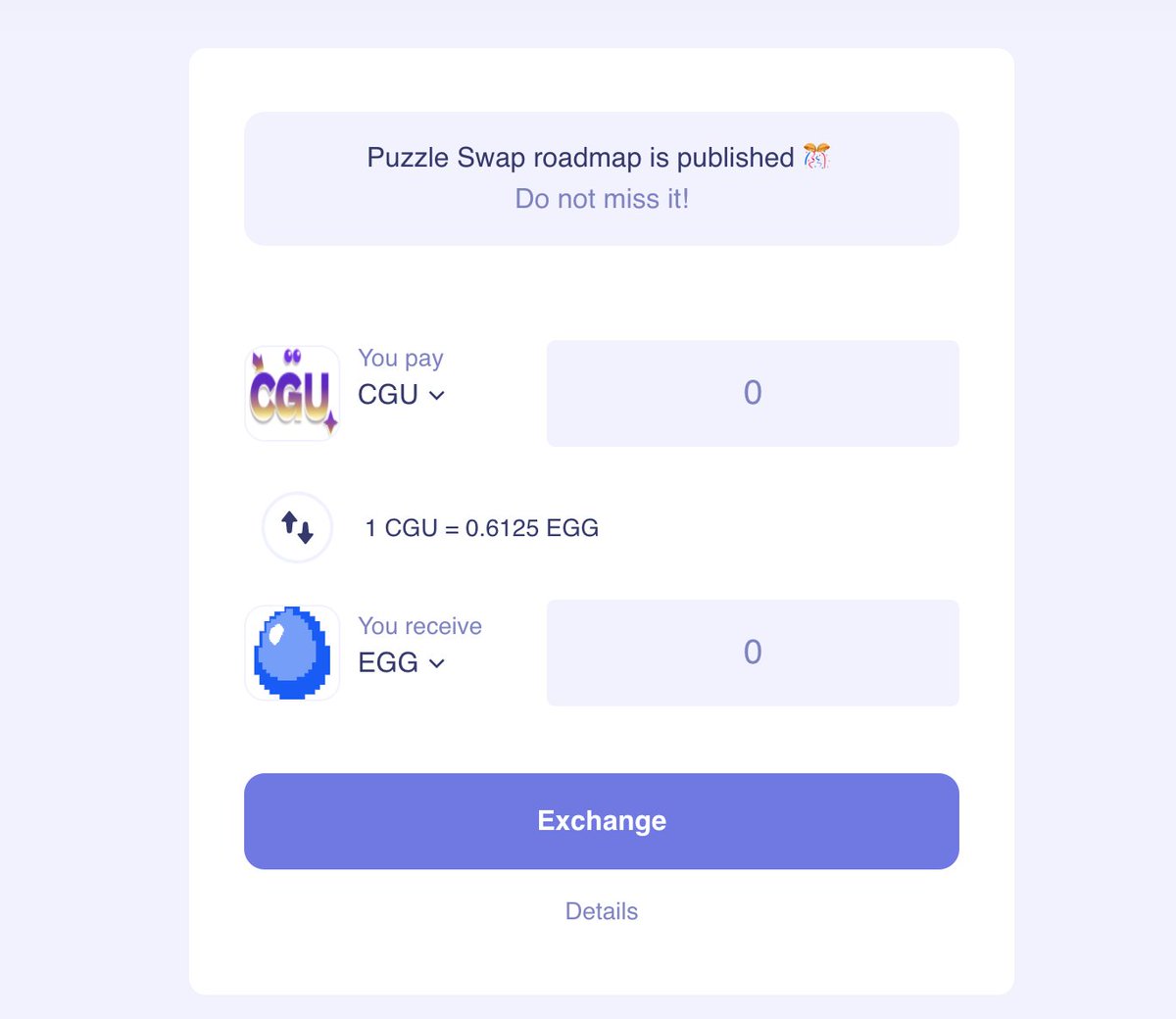 New listing! @CryptoGamingUtd and <a href="/CarteldeForklog/">Cartel De Forklog ❤️ Memecoin</a> farm tokens are added to Puzzle Swap 🔥 <a href="/wavesducks/">Arkimals</a> 

Trade 👇
puzzle.surf/farms2