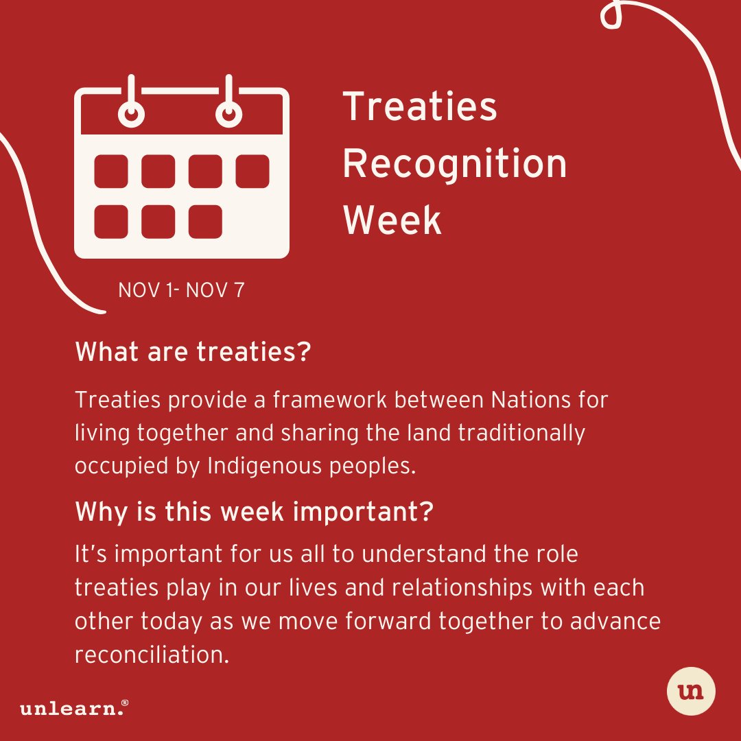 The first week of November marks Treaties Recognition Week. There are more than 40 treaties and other land agreements covering Ontario. Treaties are legal agreements that set out the rights and responsibilities of First Nations and the provincial and federal governments.