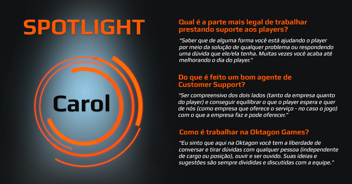 A Carol é nossa Customer Support e hoje ela dividiu um pouquinho com a gente sobre como é seu trabalho e suas partes favoritas! Valorizem seus agentes de Customer Support, eles são uma peça fundamental no time e a Carol é, comprovadamente, uma agente com nota máxima 🥰