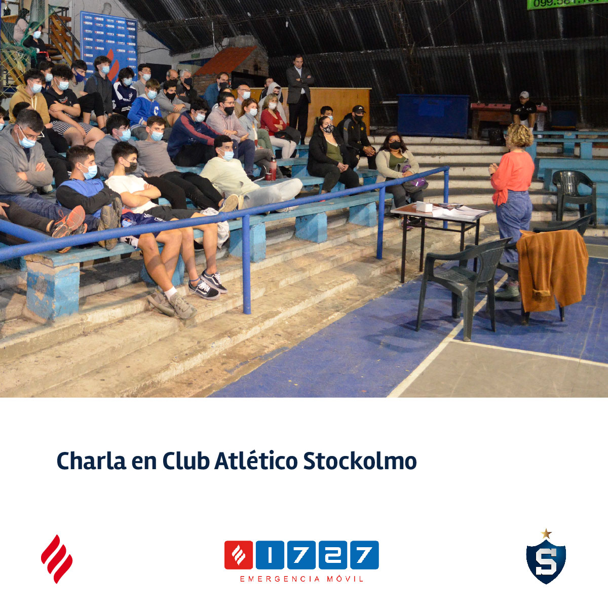 Casmu (@casmuoficial) on Twitter photo 🗣 Días pasados se llevó a cabo una charla para los integrantes del <a href="/Stockolmouy/">Club A. Stockolmo</a> sobre el manejo del estrés y la frustración en el deporte.
La misma fue realizada por la Licenciada en Psicología, Luciana Lalia.
<a href="/jjareosa/">Juan José Areosa</a>
.
.
#deporteysalud
#apoyandoeldeporte
#casmutecuida 🗣 Días pasados se llevó a cabo una charla para los integrantes del <a href="/Stockolmouy/">Club A. Stockolmo</a> sobre el manejo del estrés y la frustración en el deporte.
La misma fue realizada por la Licenciada en Psicología, Luciana Lalia.
<a href="/jjareosa/">Juan José Areosa</a>
.
.
#deporteysalud
#apoyandoeldeporte
#casmutecuida