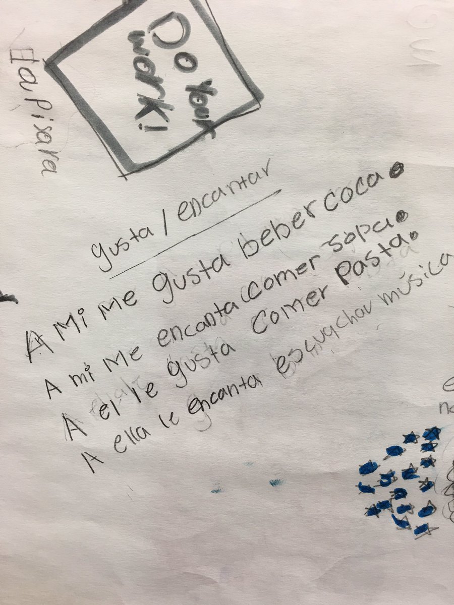 ceciliamewa's tweet photo. Today it was time for reteach, review, and practice in Spanish 1 class #collaboration #collaborativegroups #HablamosEspañol @GISDWorldLang @Bussey_Owlets @BusseyAVID https://t.co/d6cUrdVccU