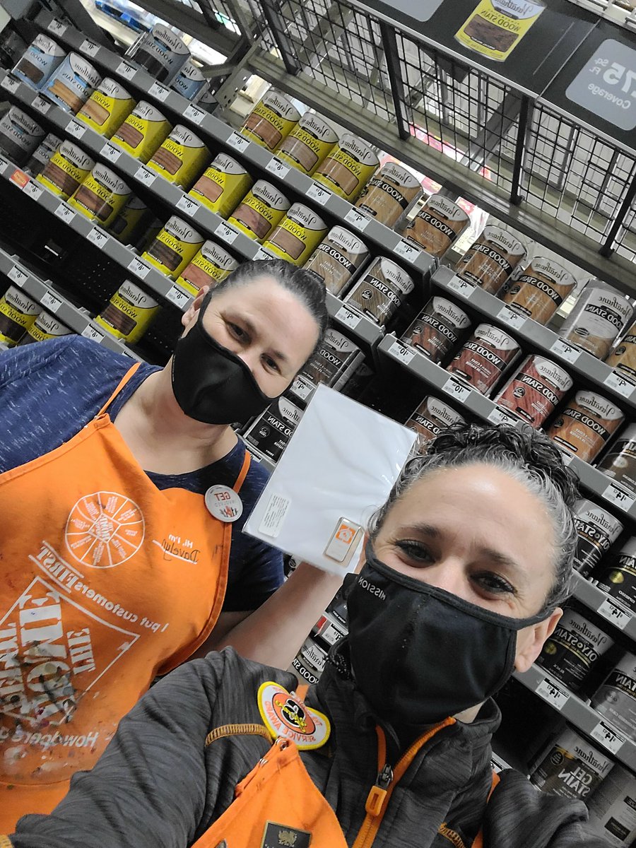YES! SHE'S CERTIFIED! Congrats d24 Davelyn on receiving your Paint PK Pin! <a href="/mlindsey1223/">Mandy Henry</a> <a href="/GairettLamkin/">GAIRETT LAMKIN, HOME DEPOT</a>