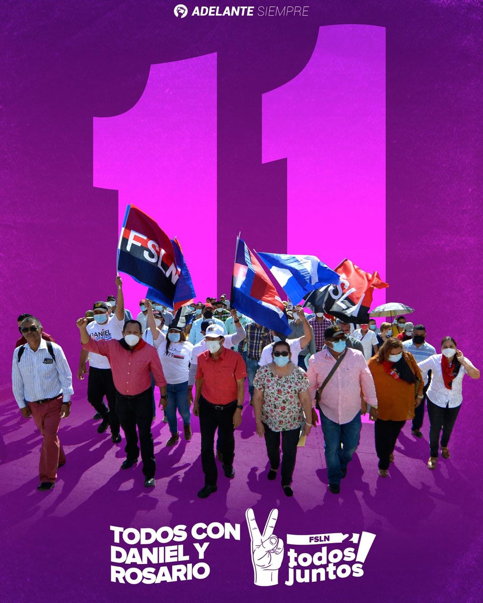 Sin dudar a votar en la casilla ❤️✌️🖤#UnidadParaLaProsperidad #TodosJuntosVamosAdelante #Nicaragua <a href="/NeydingR/">Neyding Rivera ❤️🖤🇳🇮</a> <a href="/SabrinaMeier85/">🇳🇮🇳🇮SABRINA MEIER🇳🇮🇳🇮🥰🥰🥰</a> <a href="/yaoska_lopez/">Yaoska Lopez❤🖤✌</a> <a href="/Wendy_Blandon19/">Wendy</a> <a href="/militante_sand/">🌷🌻🌼Heidi Castillo🌻🌷🌼🥰</a>