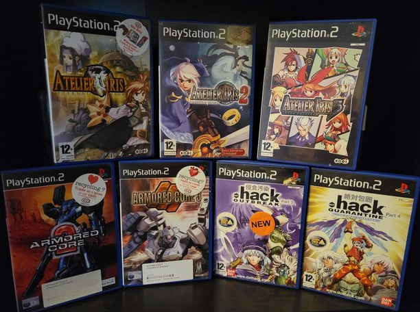 BellaGaming10's tweet photo. Hay pets, the new arrivals from @Kyonko_chann has just arrived! I now have the #AtelierIris collection, #dotHack PT 3 &amp; 4, and #AmoredCore 2 &amp; 3!! This really helps my #PS2 collection though it missed #PS2sday by a day. 

#PS2share #playstation #playstation2 #outbreak #quarantine https://t.co/Zkzi8zrr8r