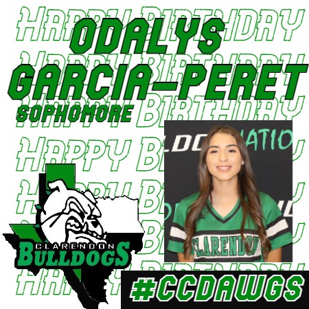 Please join us in wishing our Soph. outfielder Odalys Garcia-Peret a Happy Birthday! Have a great day! 