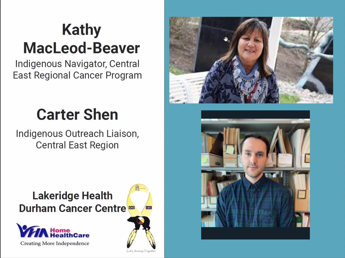 The last speakers of the #SCHCPalliativeCareConference are Kathy MacLeod -Beaver and Carter Sehn speaking on Indigenous Health Practices in Palliative Care! <a href="/SCHCOnt/">Scarborough Centre for Healthy Communities (SCHC)</a> #Palliative #Care