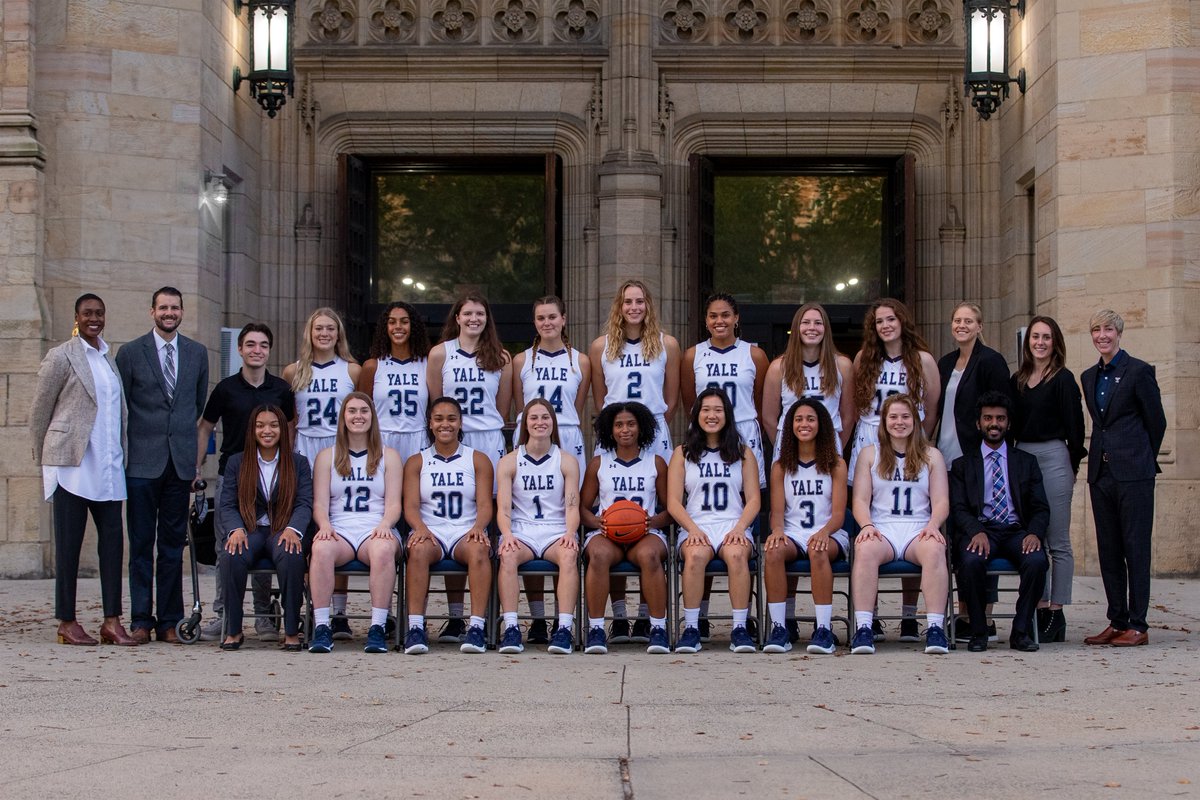 Introducing...

Your 2021-22 Yale Women's Basketball Team!

#ThisIsYale
