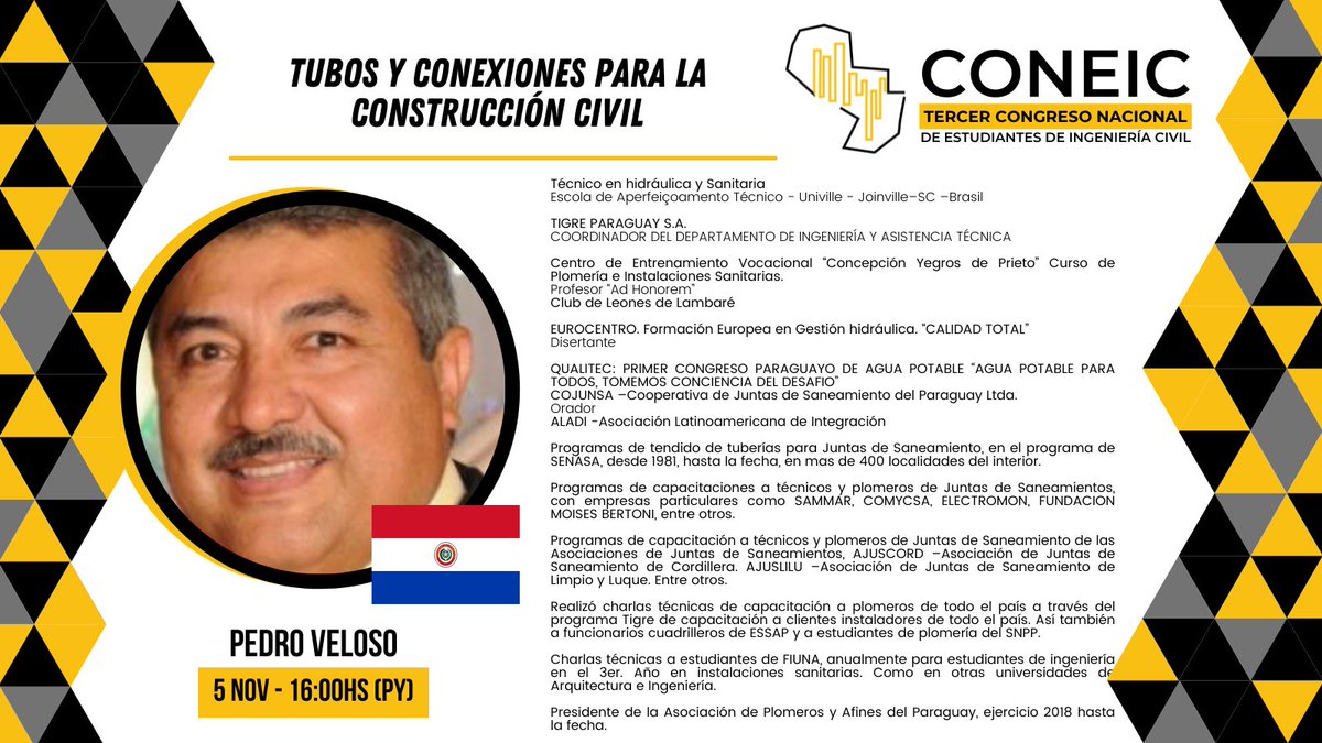 Dos charlas más que tendremos en el CONEIC 2021 🥳🥳 Formulario de inscripción: bit.ly/CONEIC2021