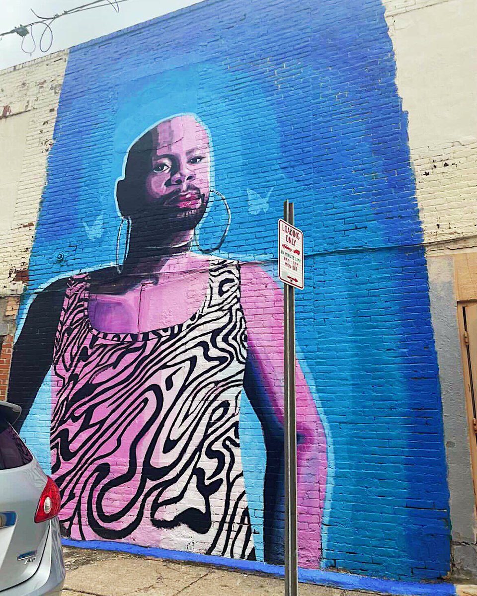 1/3 PHILLY: We need to find a new wall for this awesome mural! Recently, artist Sarena Johnson created a mural celebrating one of Philly's arts leaders, Solomon Temple. But the mural will be covered over the next couple days (for reasons the artist discusses on their Instagram.)