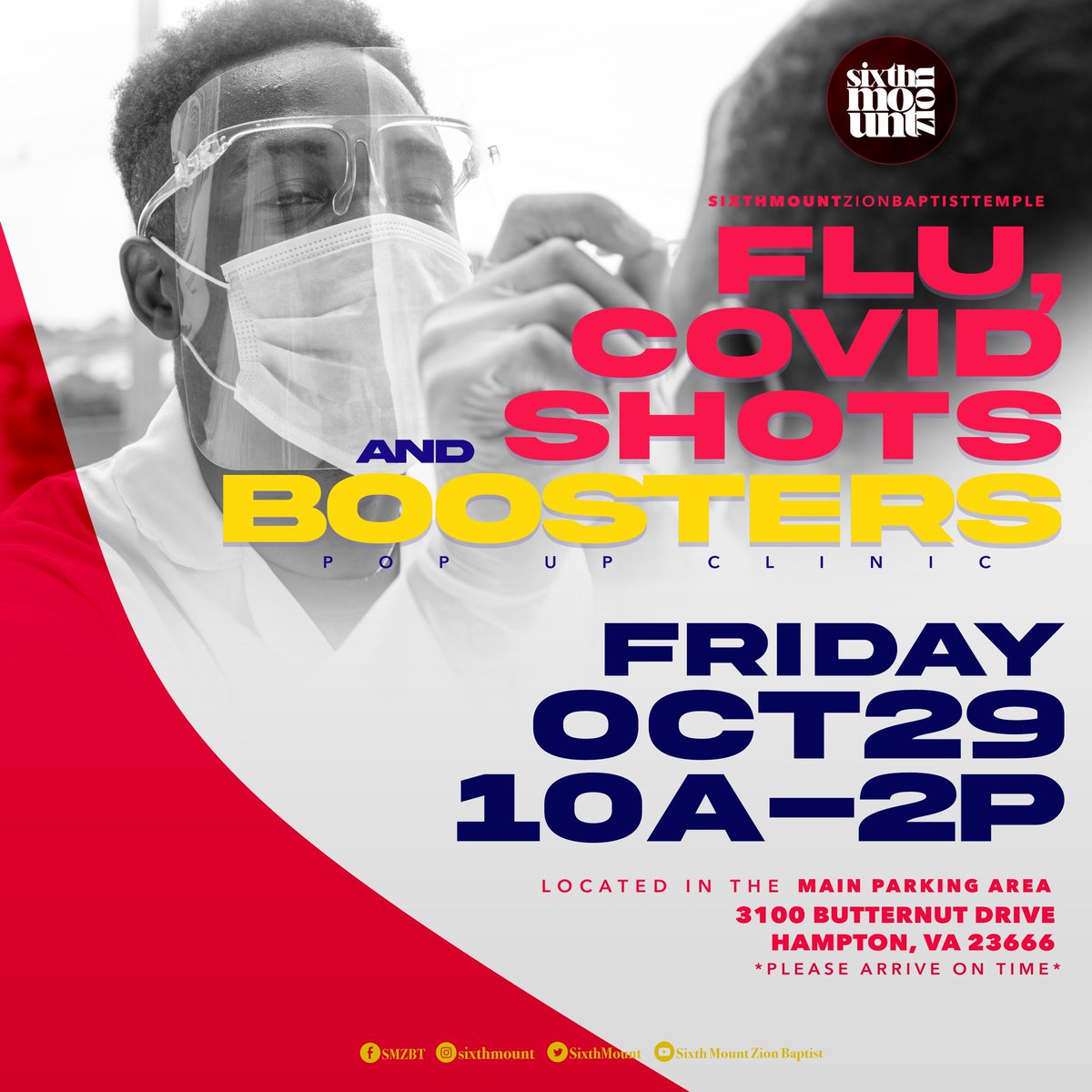 #smzbthealth #covidprevention #shots #Booster FRIDAY 10a-2p‼️