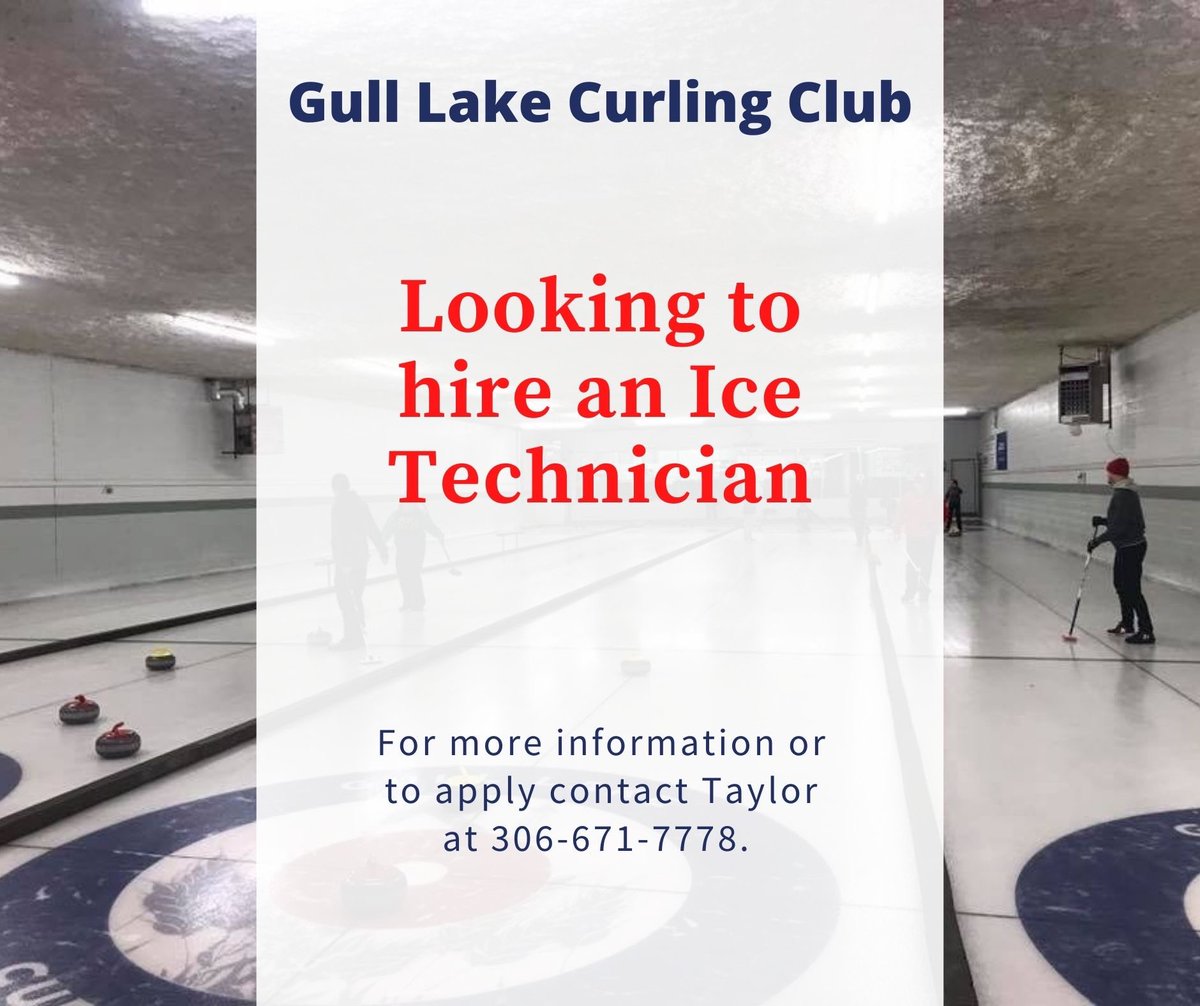 It’s crunch time &amp; we are looking for an ice technician.
