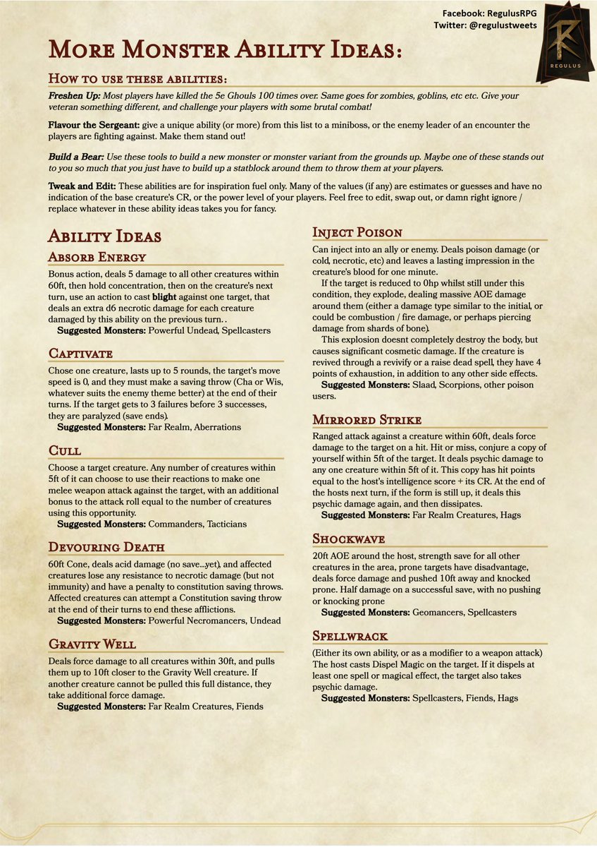 dnd 5e more monsters dnd 5e more monsters