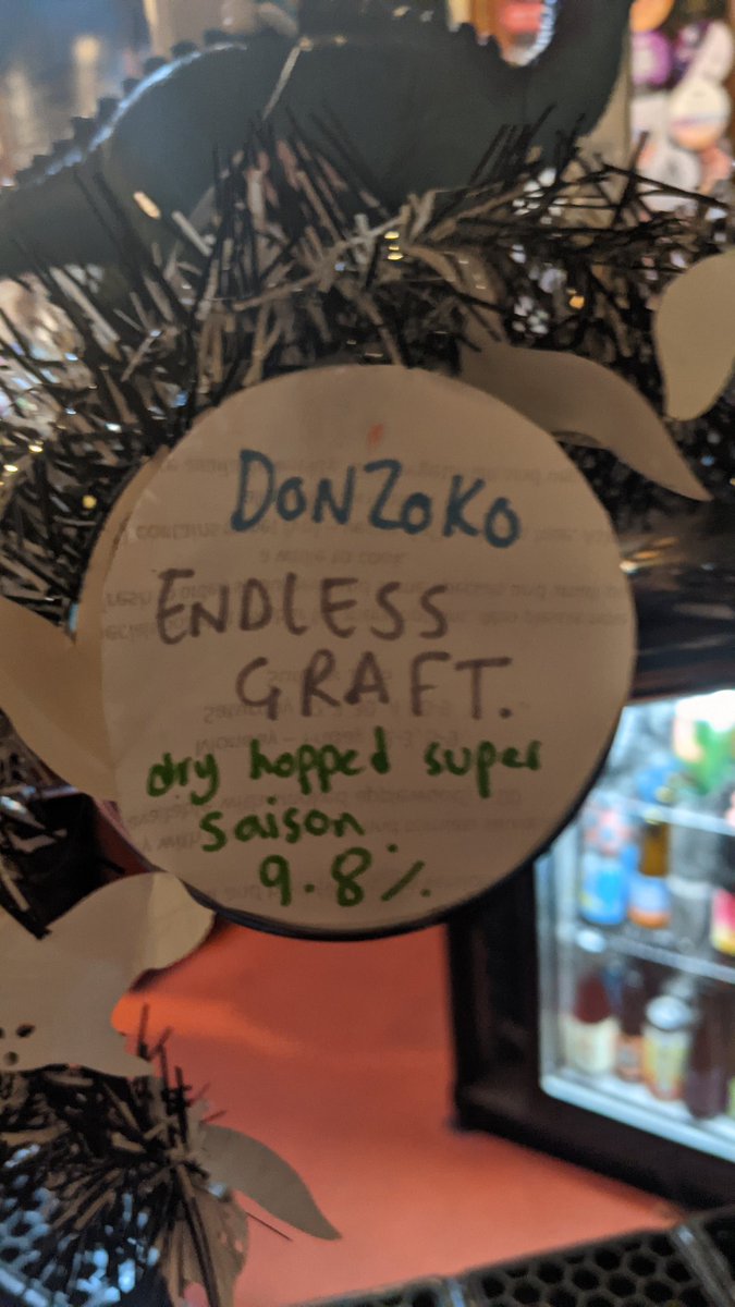 AbbeydaleFunk's tweet photo. The @DonzokoBeer branding gets better and better. And the beer is on point. Loads of esters, a little tickle of fruity hops. #funkfest21 https://t.co/xy8E76CWPL