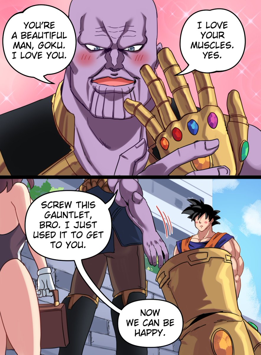 Big Chungus-Chan Meets Thanos 