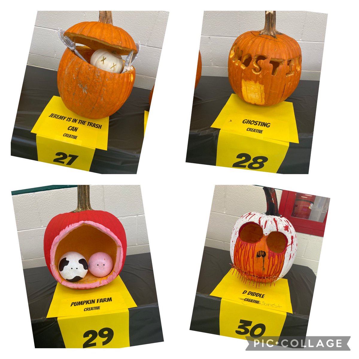 Just a little pumpkin art in #fremdculinaryarts #fhsspirit