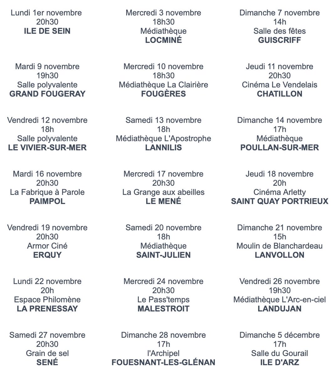 VivementLundi's tweet photo. Le @MoisDuDoc du film « Tous nos vœux de bonheur » débute lundi. La liste de toutes les projections… #documentaire #Bretagne #UnFilmdAmour https://t.co/aNHvDoLhkc