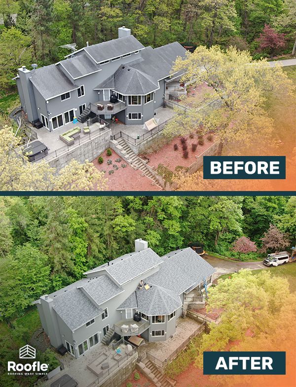 RoofleOfficial's tweet photo. Out with the old, in with the new 🤩

#Roofle #Roofing #RoofingMadeSimple https://t.co/mmrIzzTbnz