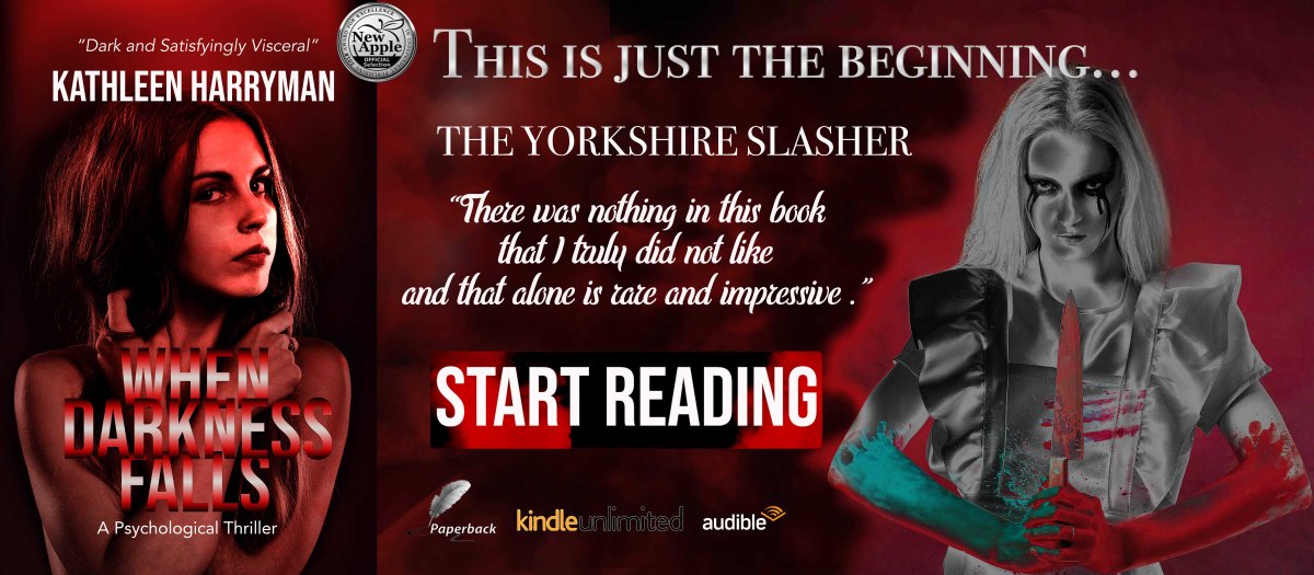 KathleenHarrym1's tweet photo. Harryman's portrayal of a mind warped horribly out of shape is a compelling plunge into the abyss. Well-paced, and with occasional flashes of gallows humour, this is a dark, sinister, and exciting piece of work

https://t.co/zpbt26srum

#KU #Thriller #audile #Kindle #horror #IAN1 https://t.co/sBDgE3DmnR