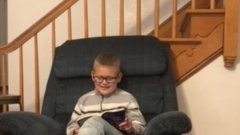 WESpolarbears's tweet image. We love seeing our kiddos read at home!  We love even more as they read to their loved ones!  This Little Polar Bear is a Rockstar! #inspireWES #reCONNECTNYCSD #becomebelongNYCSD #WEStandTogether #WESreads25